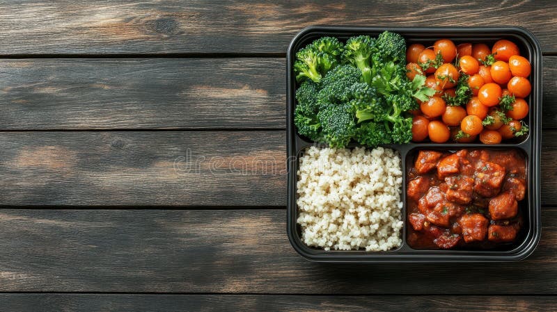 Healthy meal prep containers