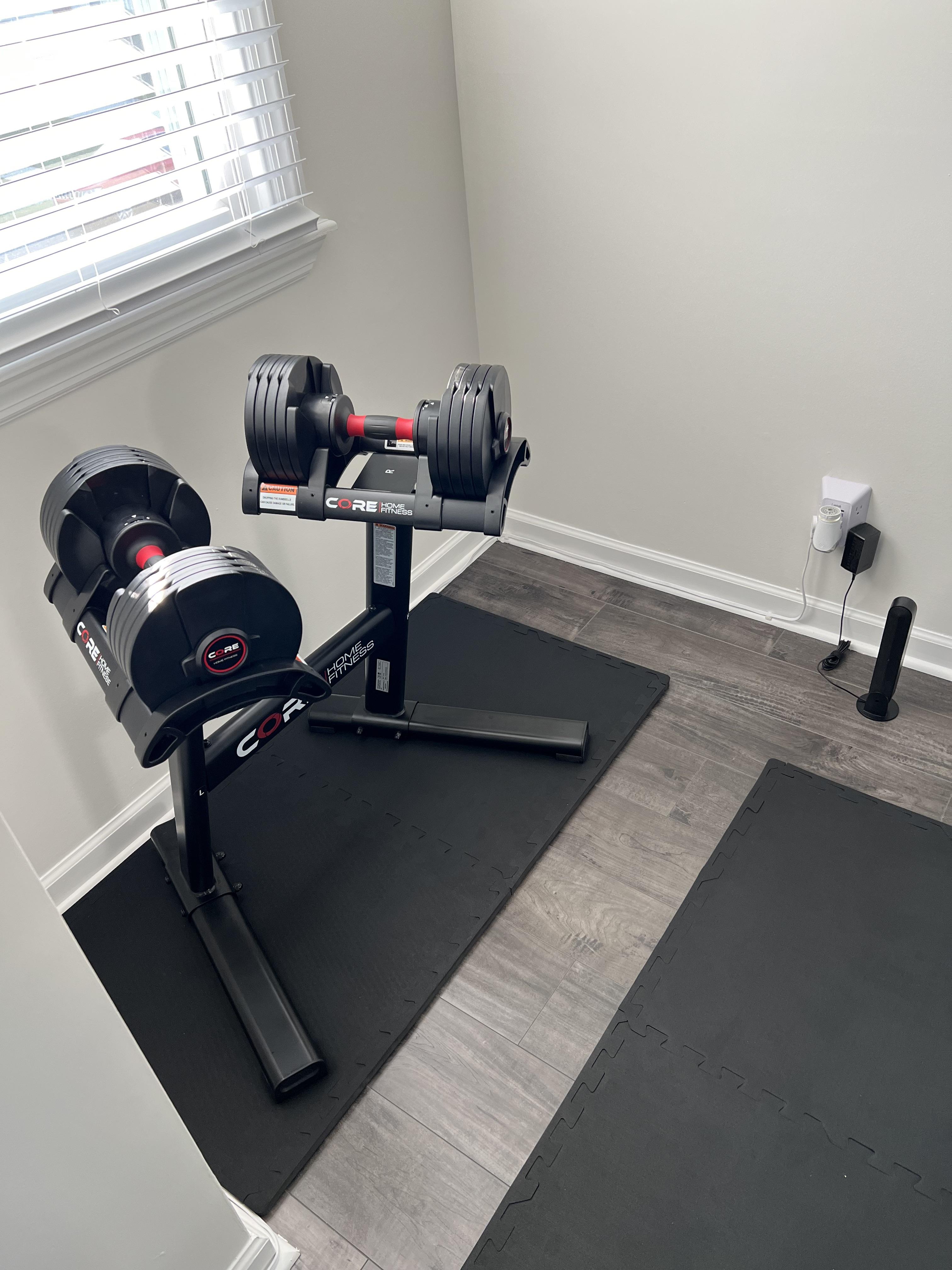 Home gym setup