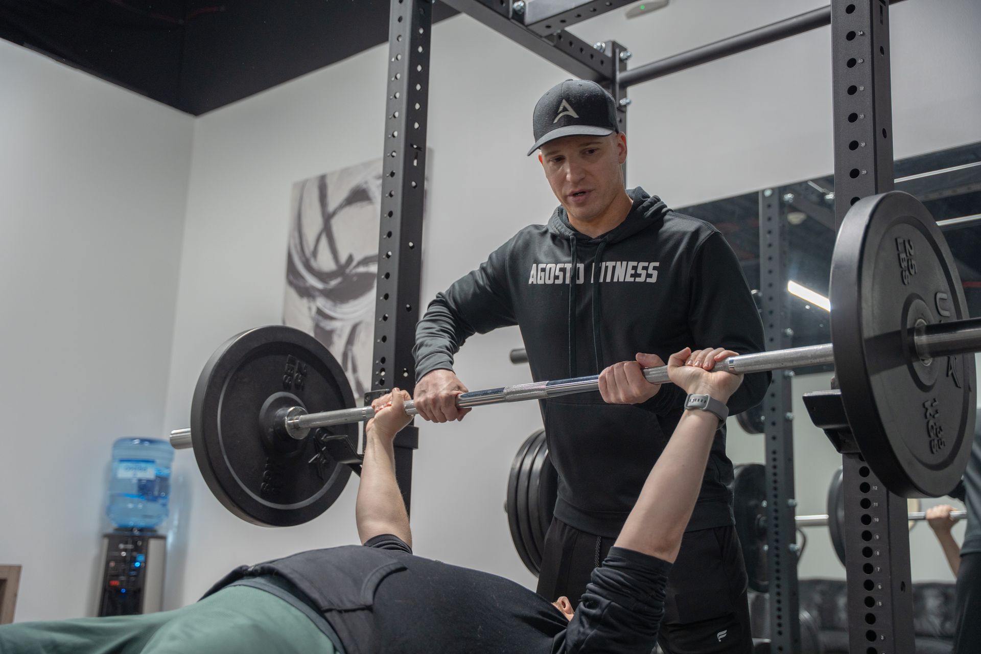 In-person personal training at Agosto Fitness